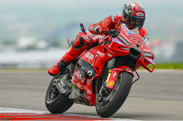 2025 MotoGP: Bagnaia wins Americas GP as Marquez crashes out